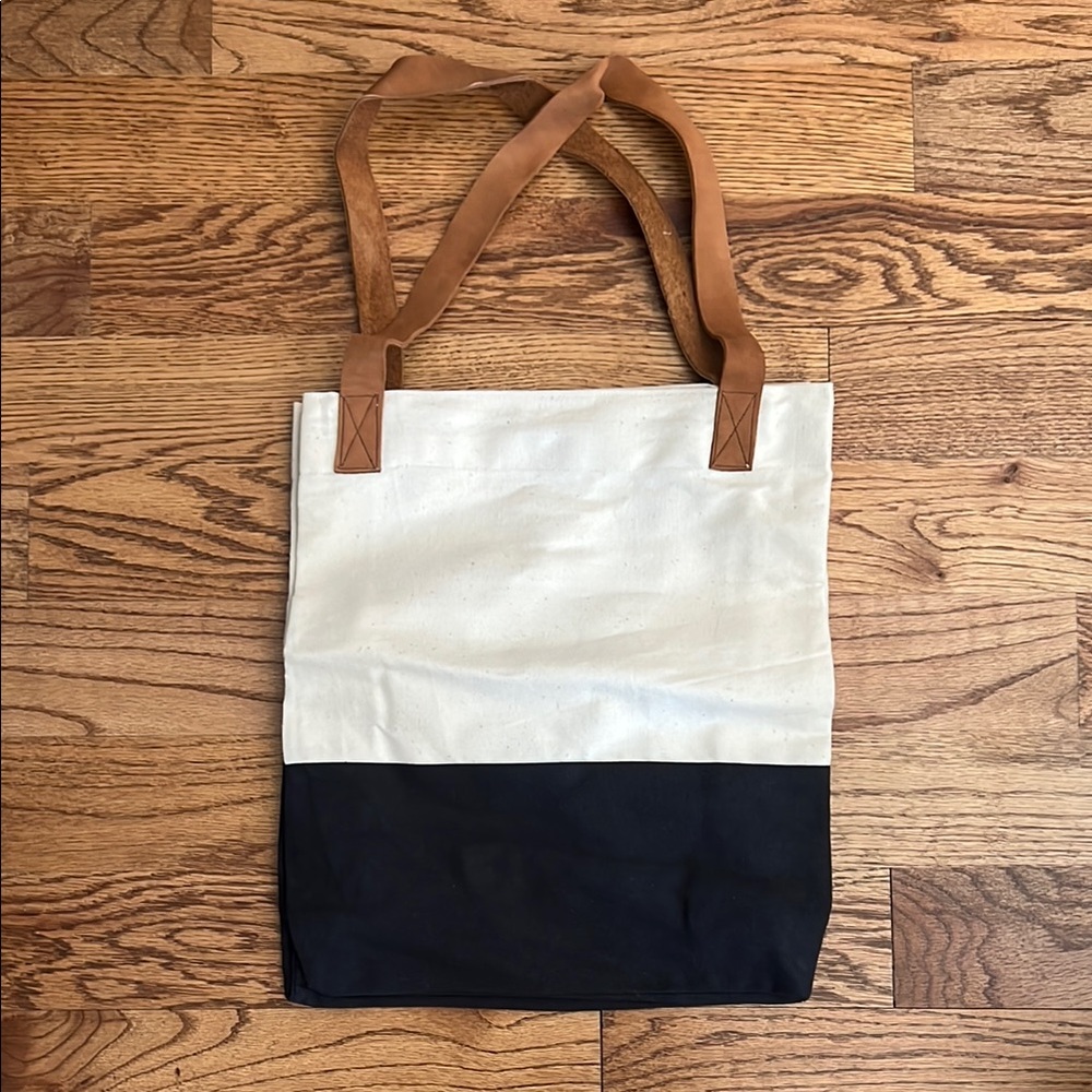 Imani collective Two-Tone Canvas Tote Bag